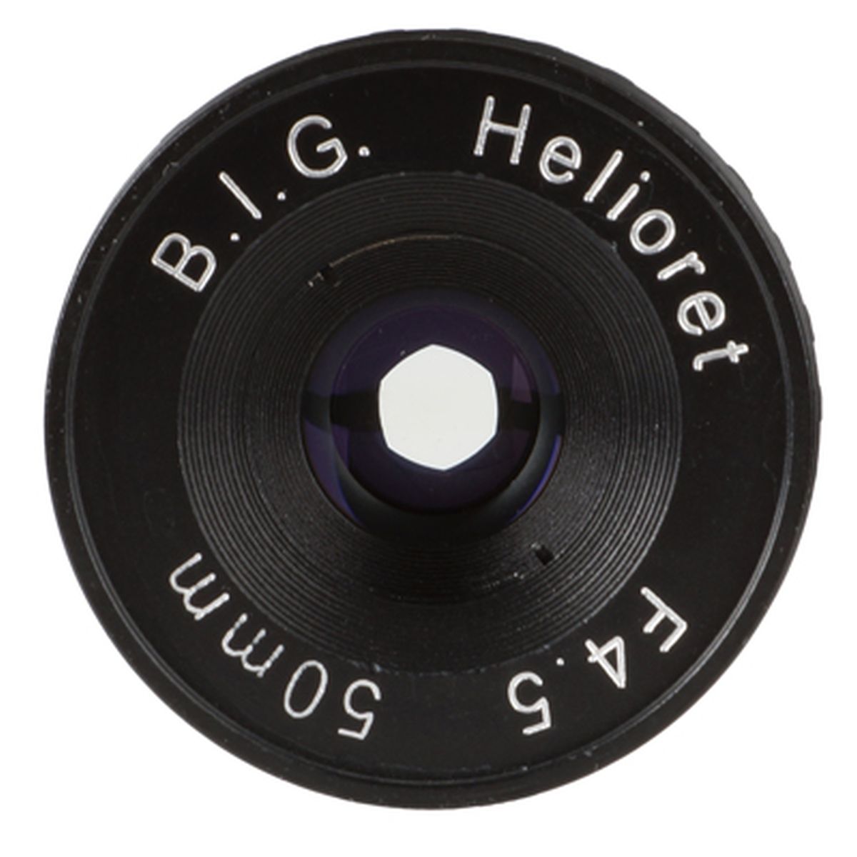 B.I.G. Helioret 50 mm 1:4,5 Makro Objektivkopf M39