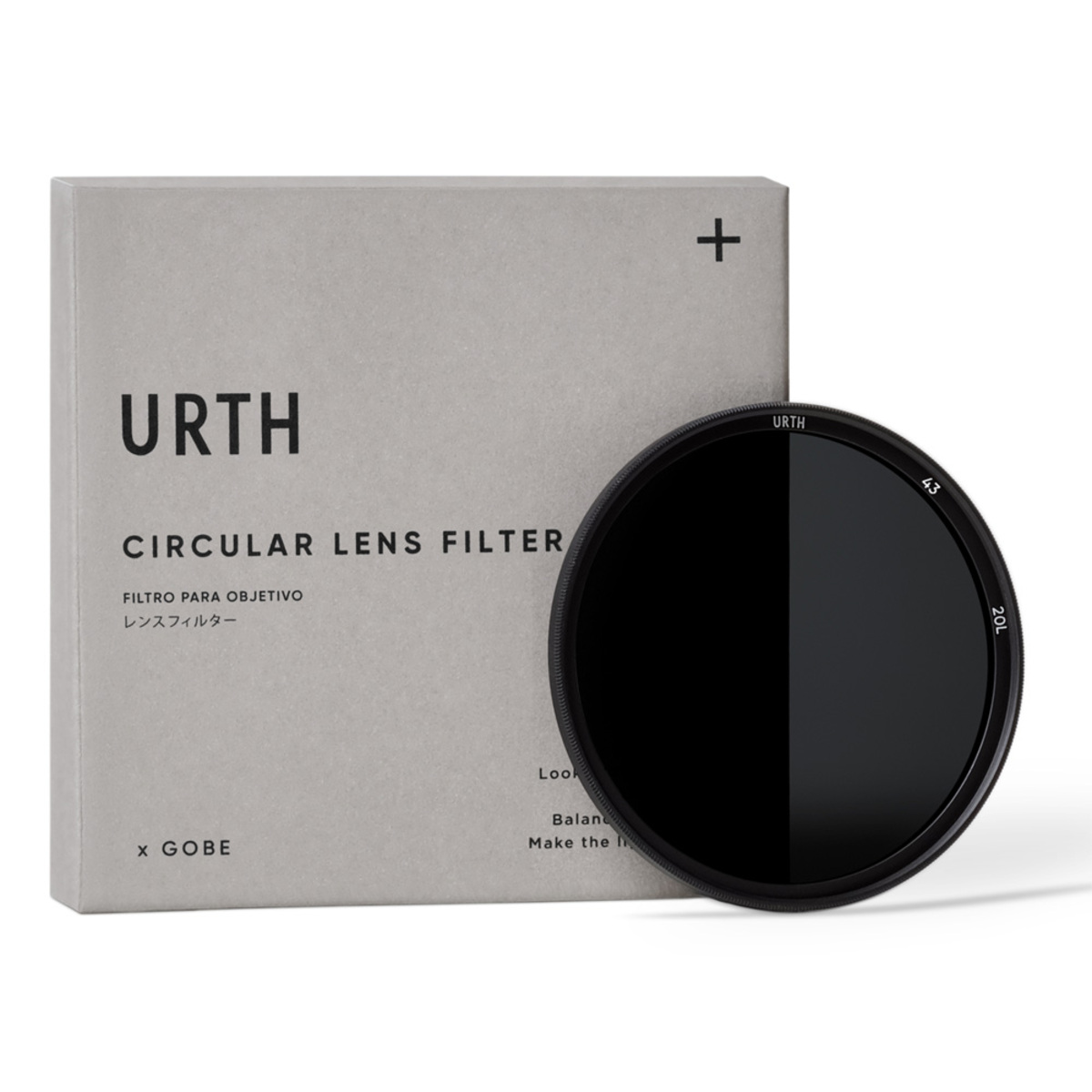 Urth 43mm ND16 (4 Stop) Objektivfilter (Plus+)