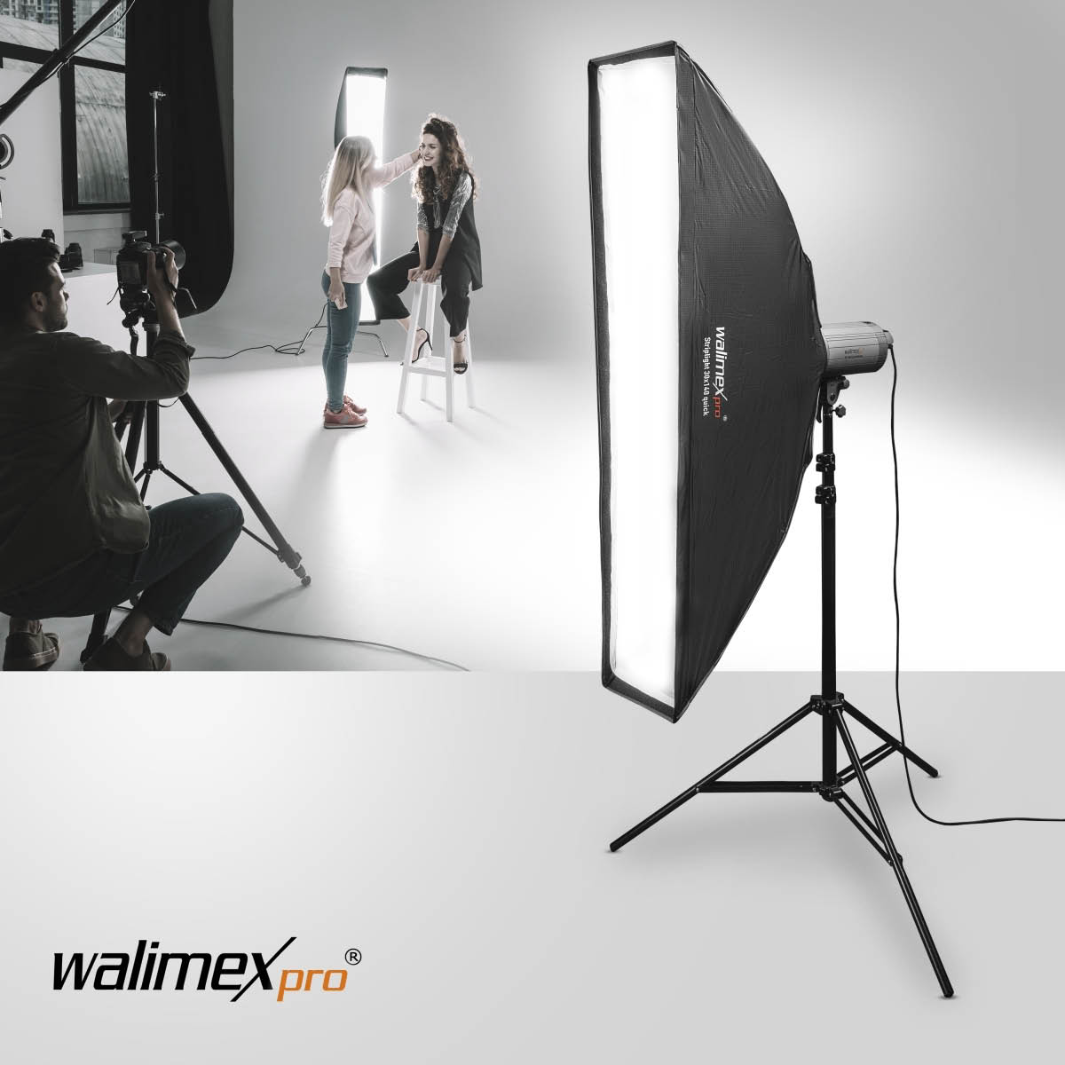 Walimex pro Studio Line Striplight SB QA 40 x 120 cm