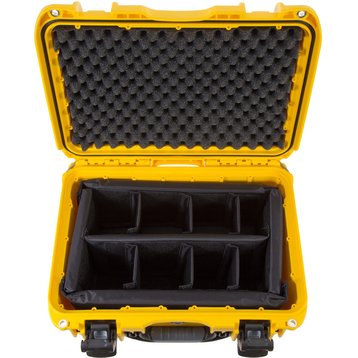 Nanuk Koffer 918 mit Trennwänden Gelb