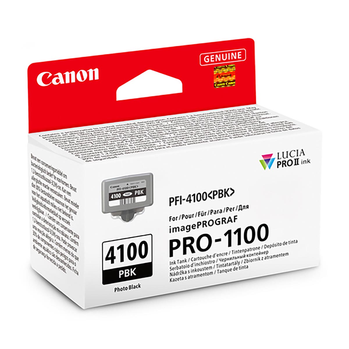 Canon PFI-4100PBK Photoschwarz Tinte 