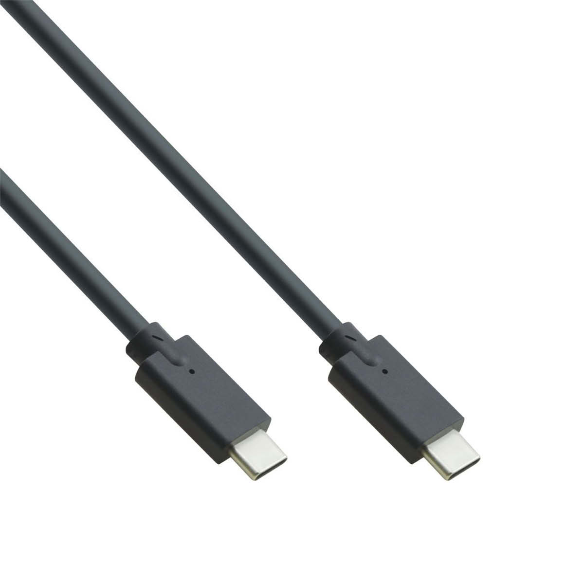 InLine USB 3.2 Gen 2 Kabel USB Typ C 1m Schwarz