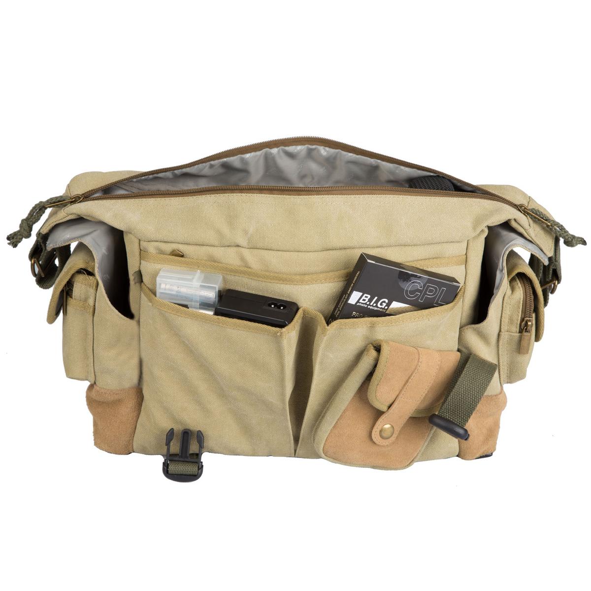 kalahari KAPAKO K-32 Fototasche, canvas khaki