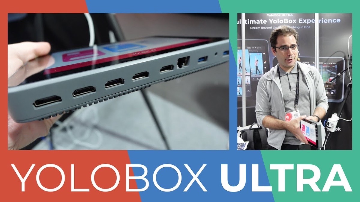 YoloLIV YoloBox Ultra portables Live Stream Studio