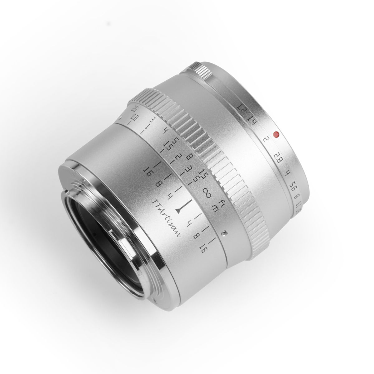 TTArtisan 50 mm 1:1,2 für Canon EF-M (APS-C) Silber