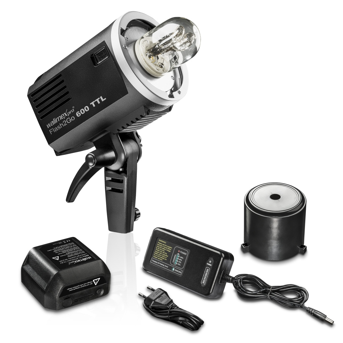 Walimex pro Studio-Akkublitz Flash2Go 600 TTL