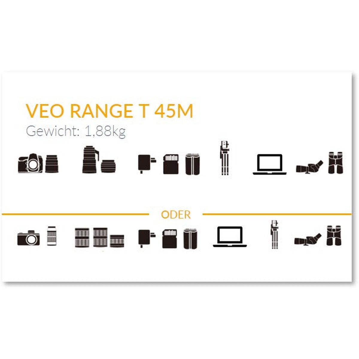 Vanguard VEO Range T 45M BK