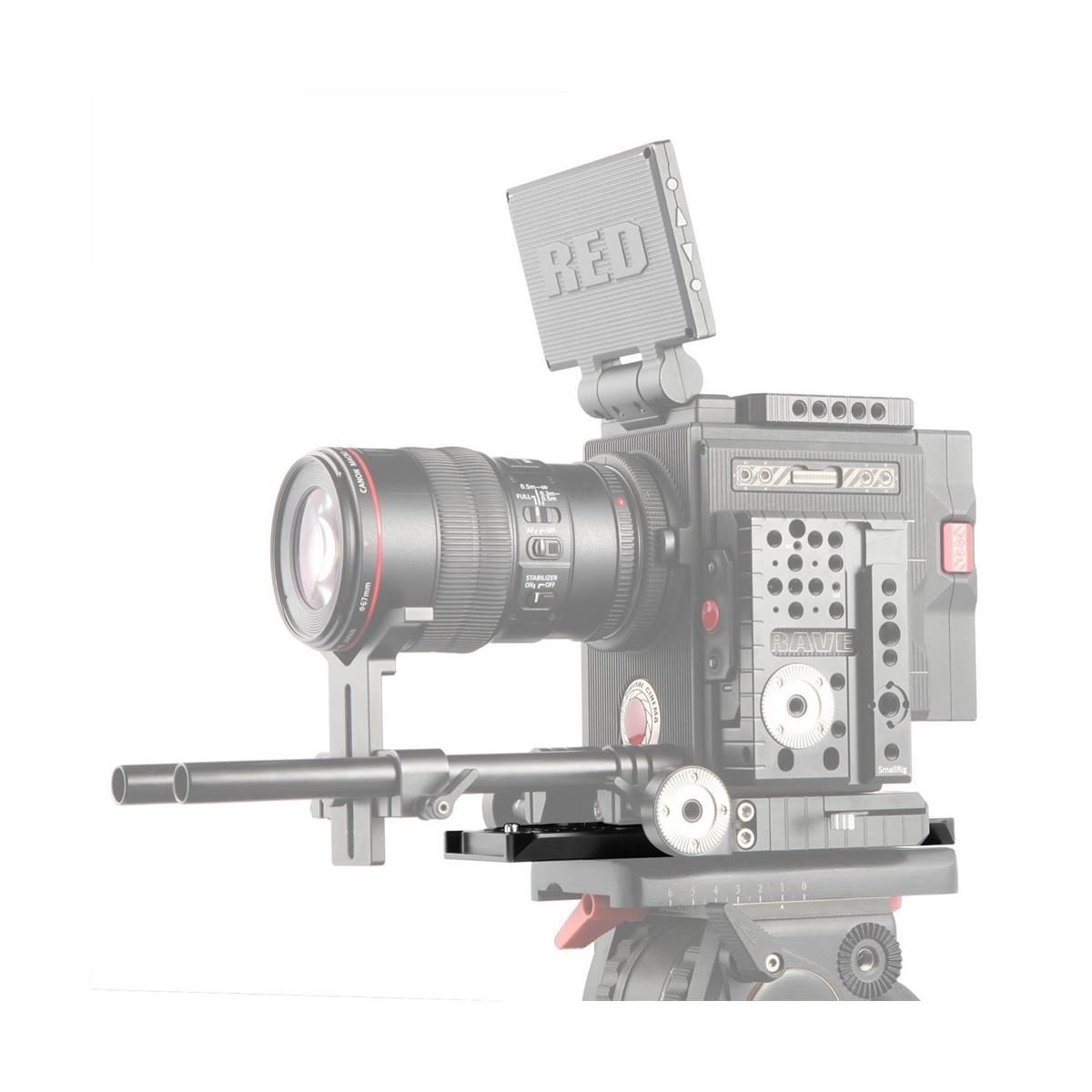 SmallRig 2304 ARRI Leichtgewicht Schwalbenschwanzplatte 8"