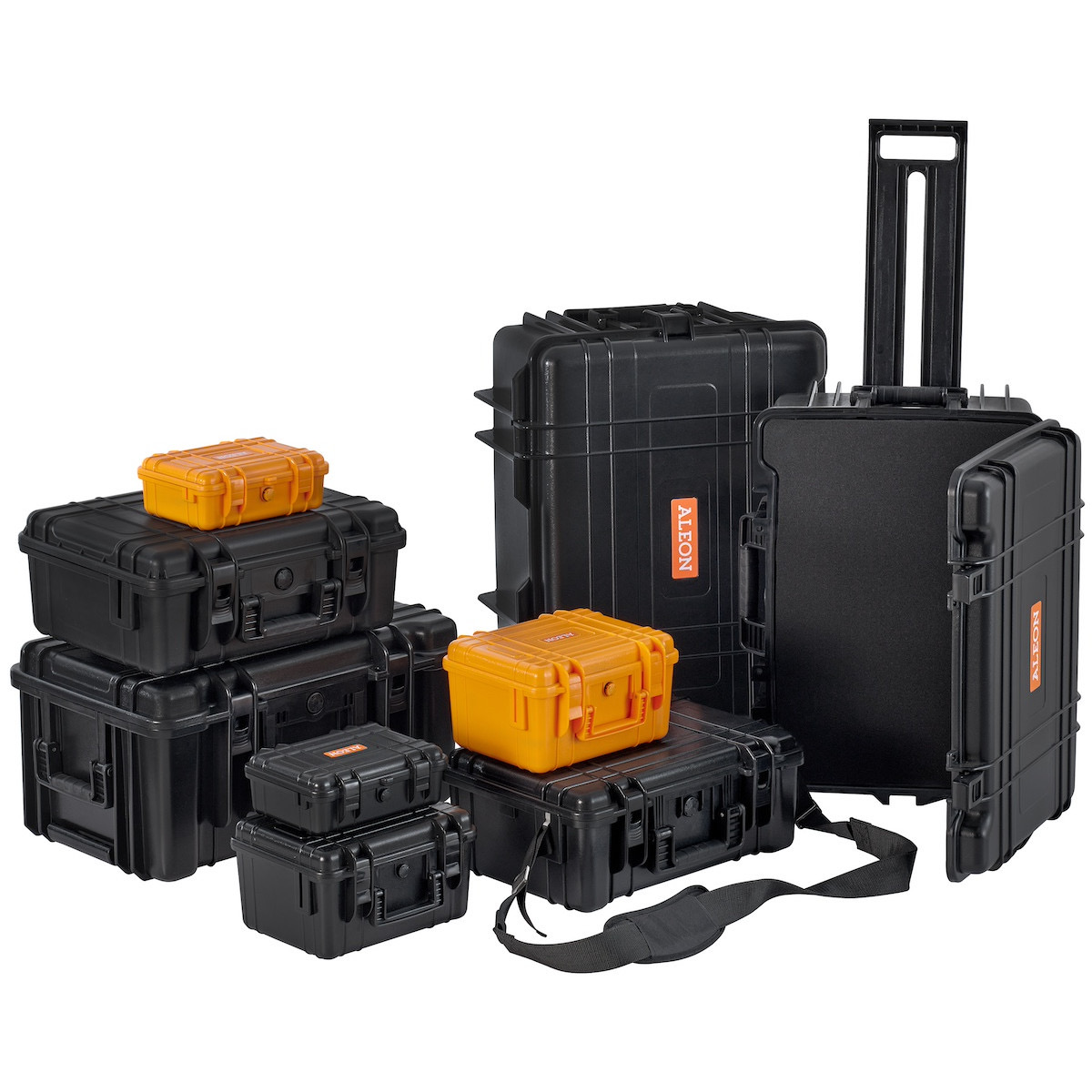 Aleon IP67 Outdoor Koffer PC 2008 Orange