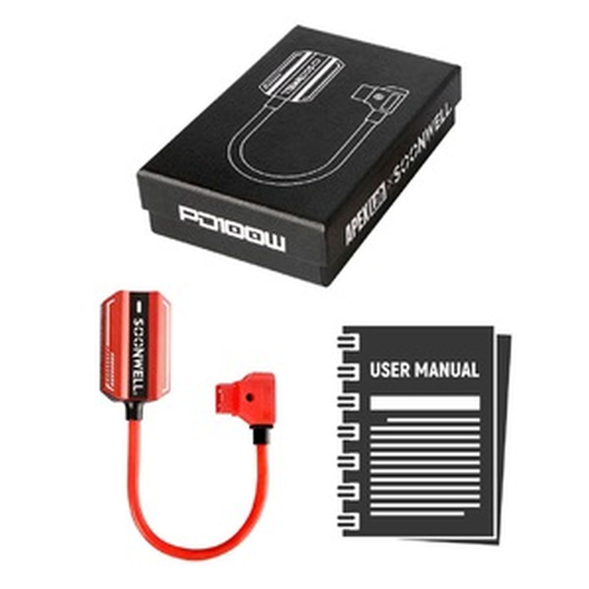 Soonwell PD100 Bi-directional Charging Adapter D-Tap/USB-C