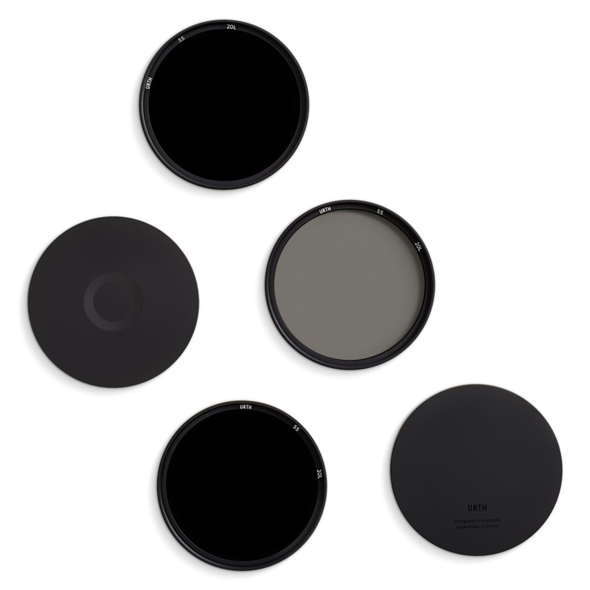 Urth 55mm ND8, ND64, ND1000 Objektivfilter Kit (Plus+)