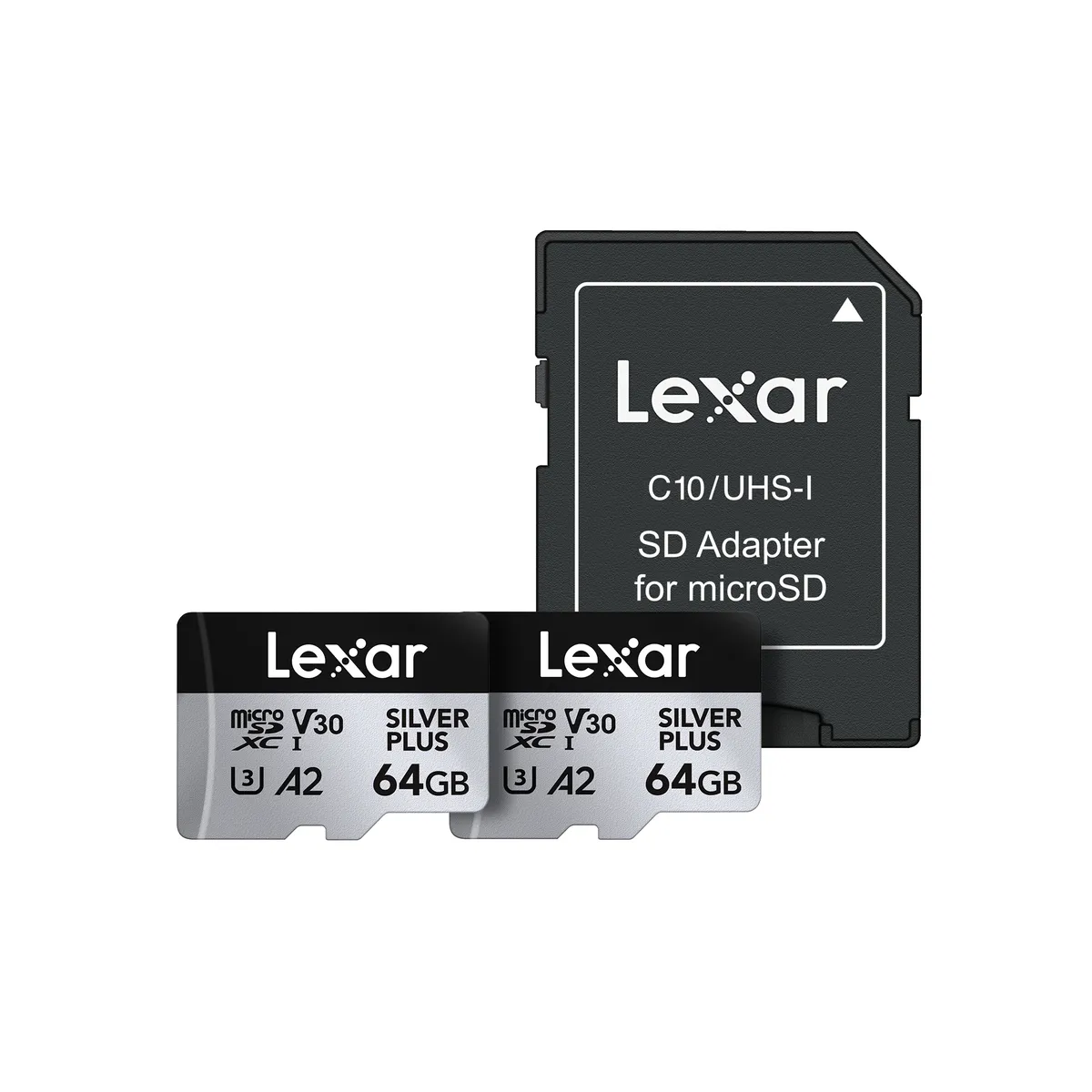 Lexar Micro SDXC Silver Plus 2x 64GB