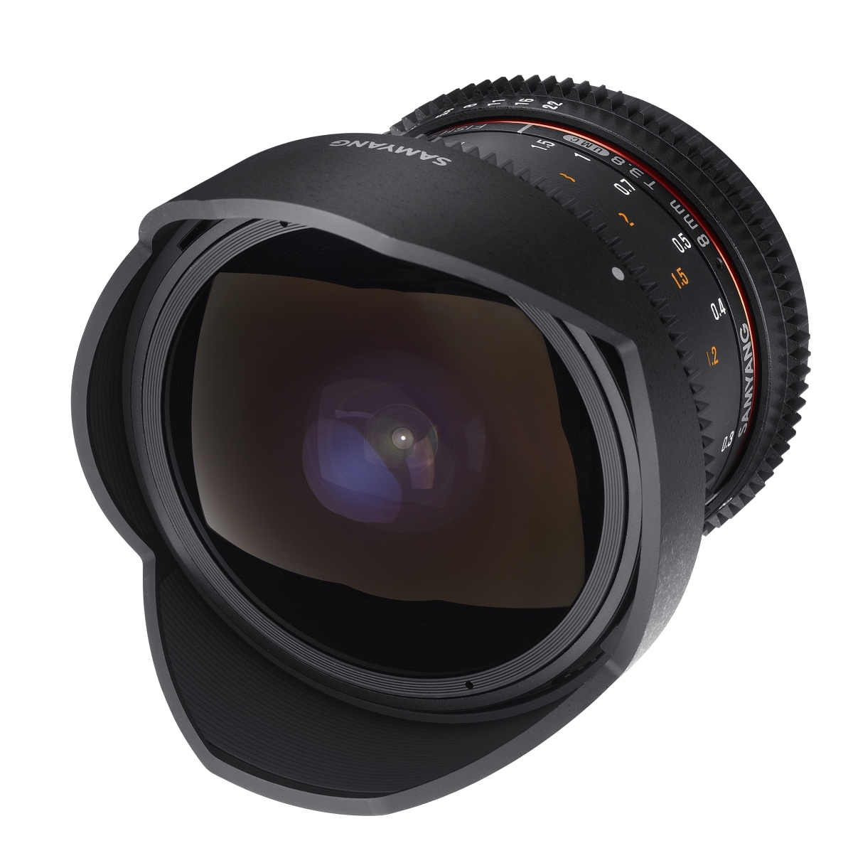 Samyang MF 8 mm 1:3,8 Fisheye II Video für Sony E