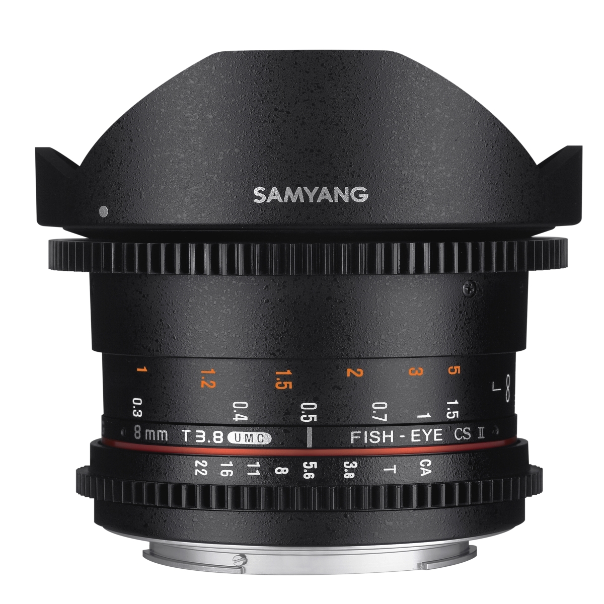 Samyang MF 8 mm 1:3,8 Fisheye II Video für Sony E