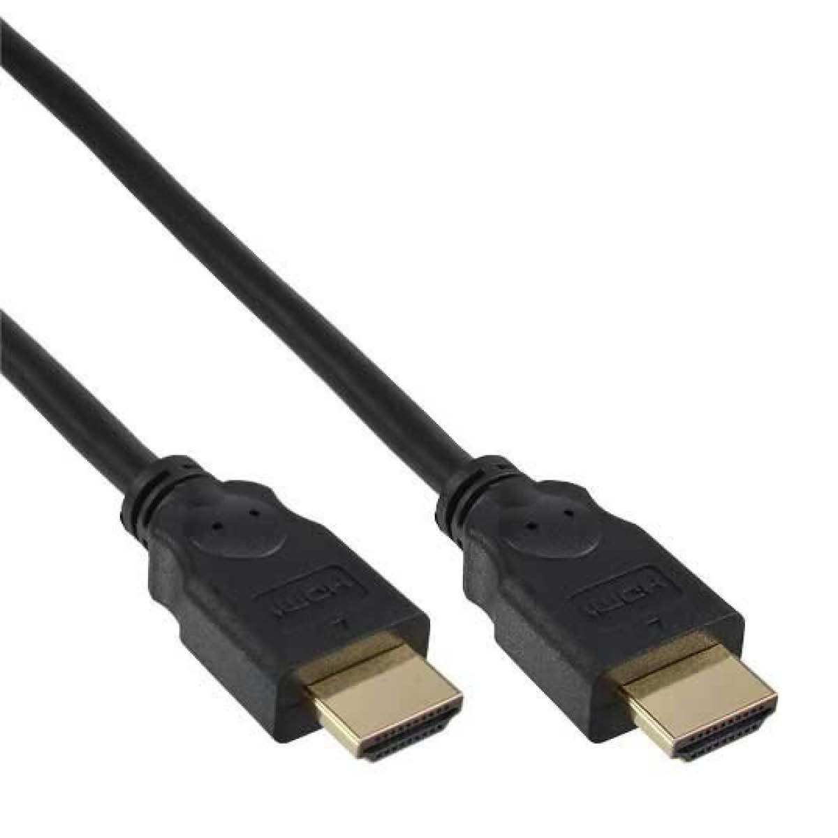 InLine HDMI-A auf HDMI-A Kabel 5m Schwarz