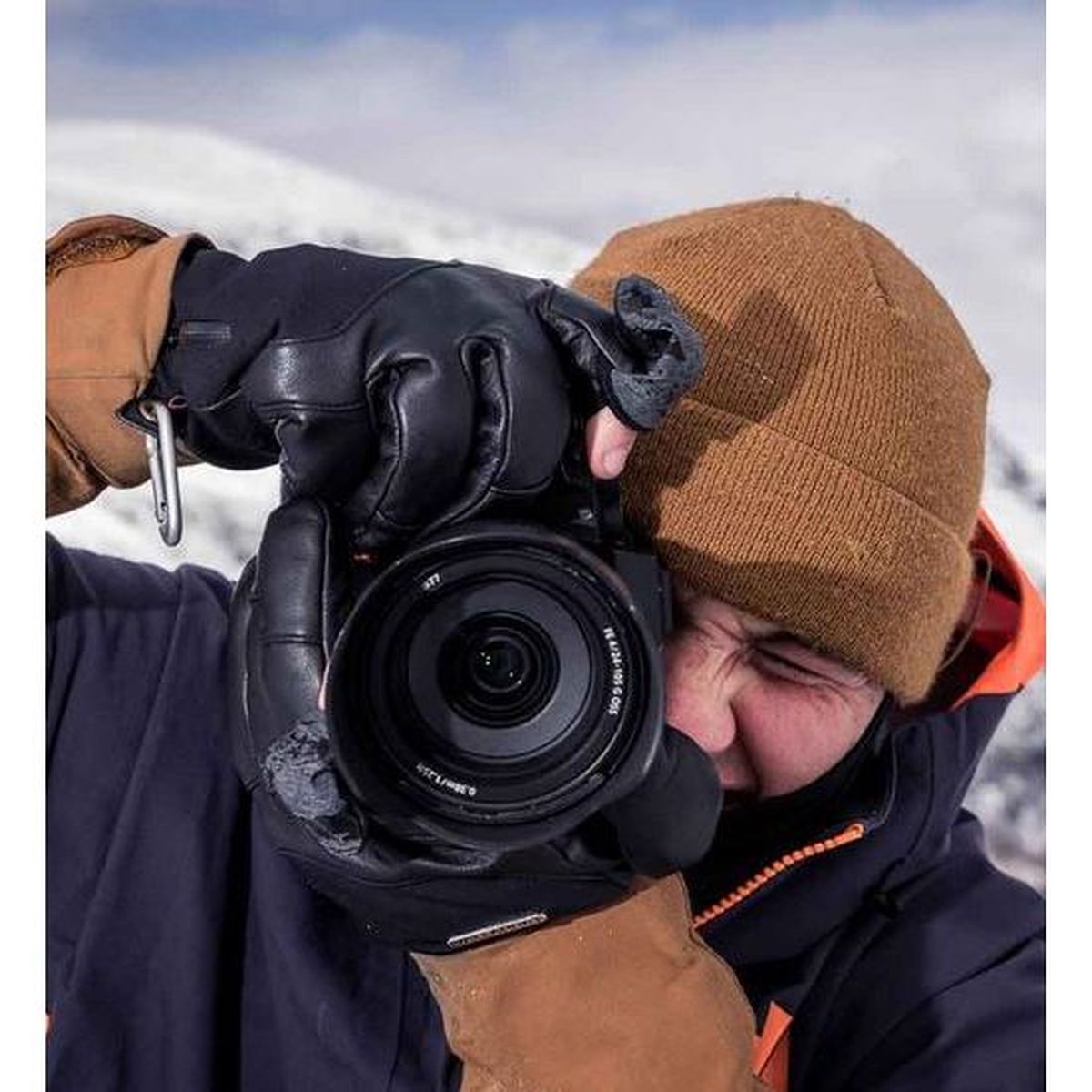 Vallerret Tinden Fotohandschuhe L Schwarz