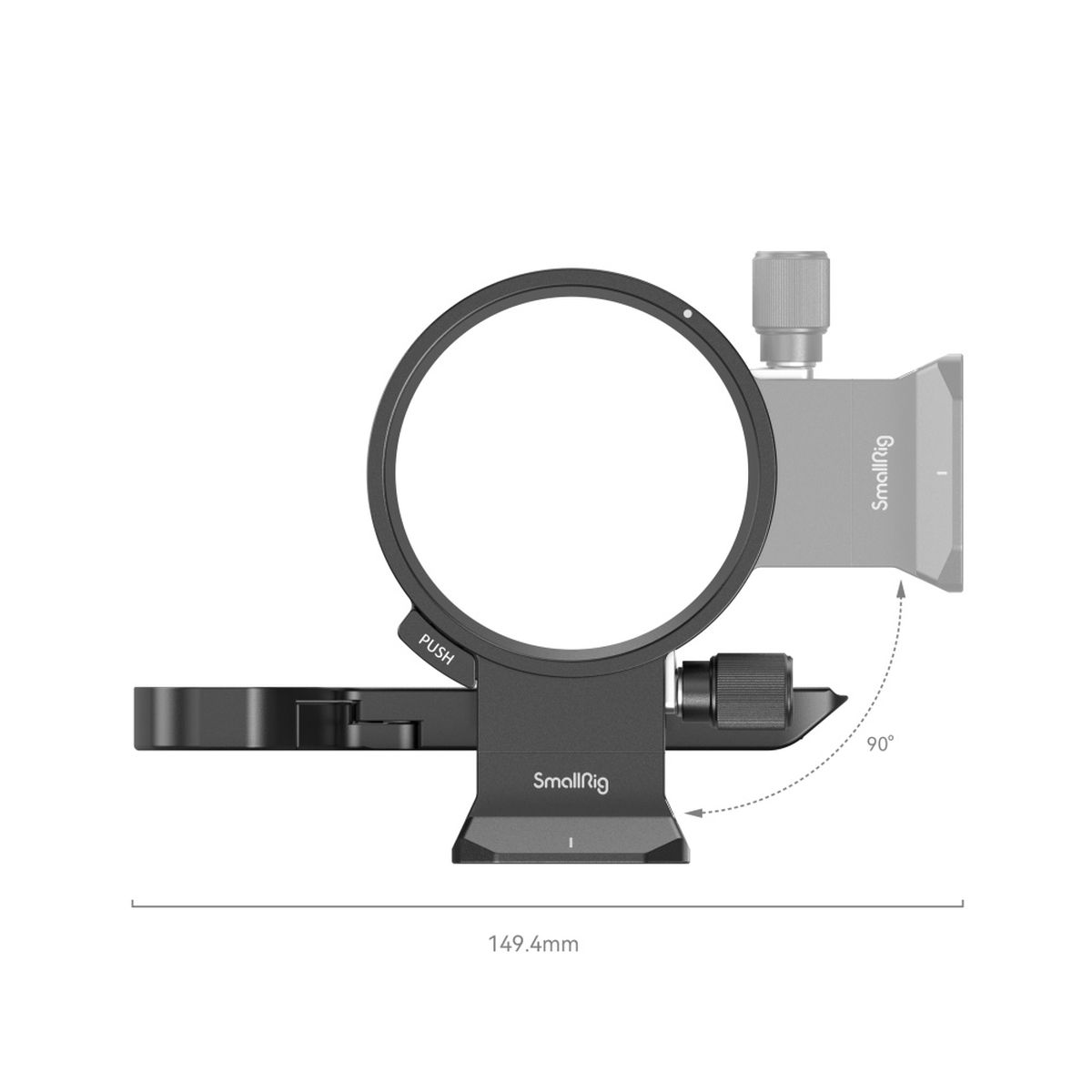 SmallRig 4148 Drehbares Horizontal-zu-Vertikal-Montageplatten-Kit für Sony Alpha 7R V / Alpha 7 IV / Alpha 7S III / Alpha 7R IV