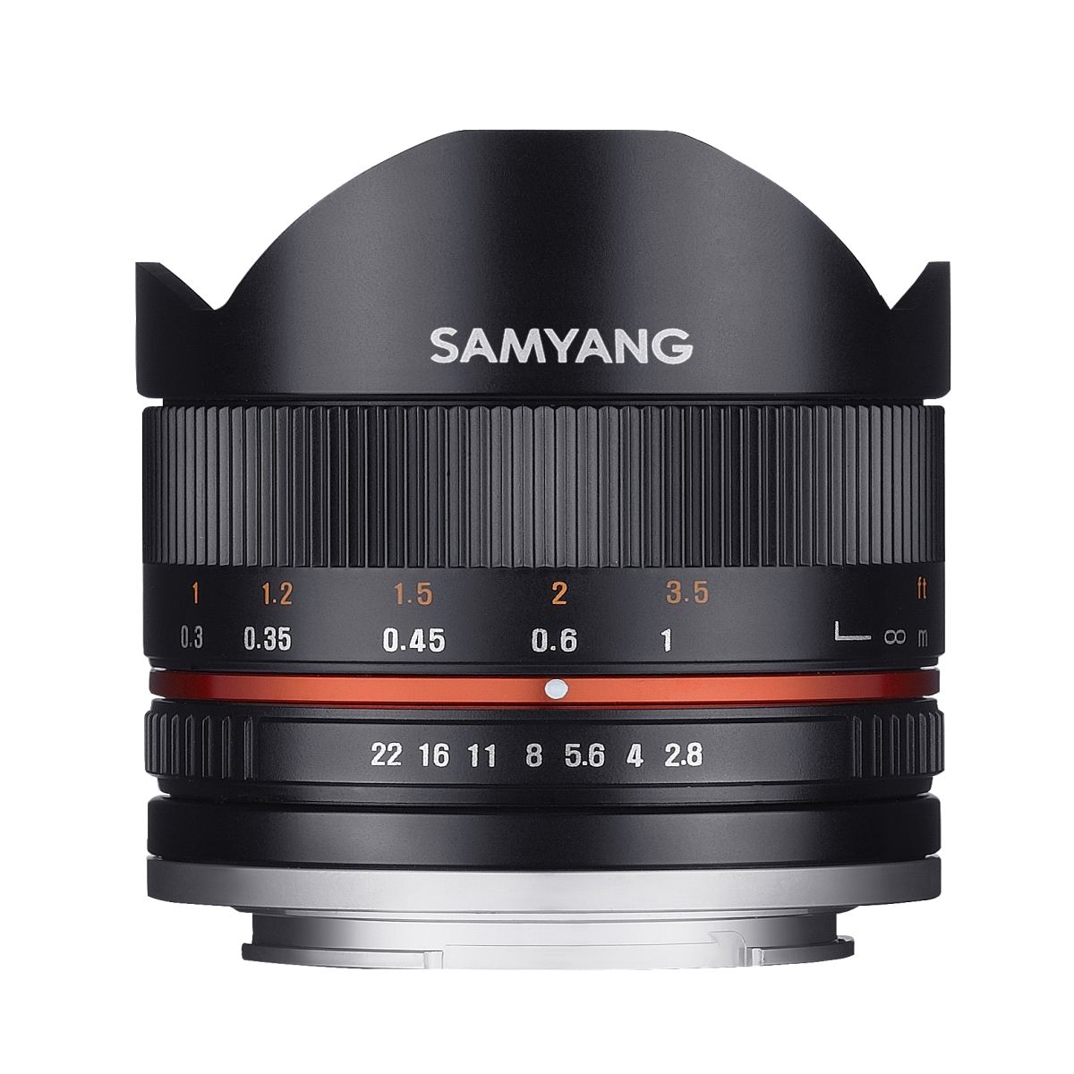 Samyang MF 8 mm 1:3,5 Fisheye II für Canon EF-M