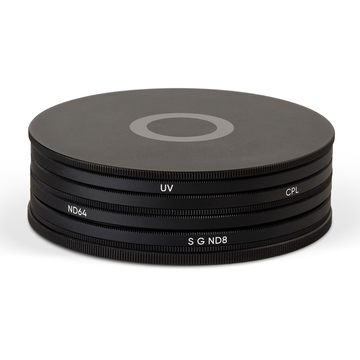 Urth 58mm UV, Circular Polarizing (CPL), ND64, Soft Grad ND8 Objektivfilter Kit (Plus+)