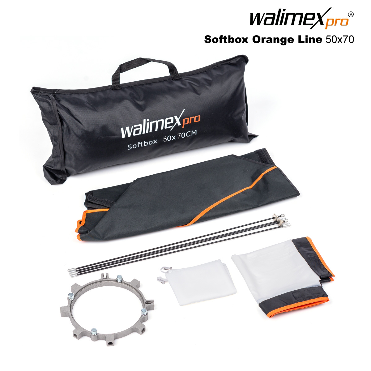 Walimex pro Softbox OL 50x70 cm Visatec