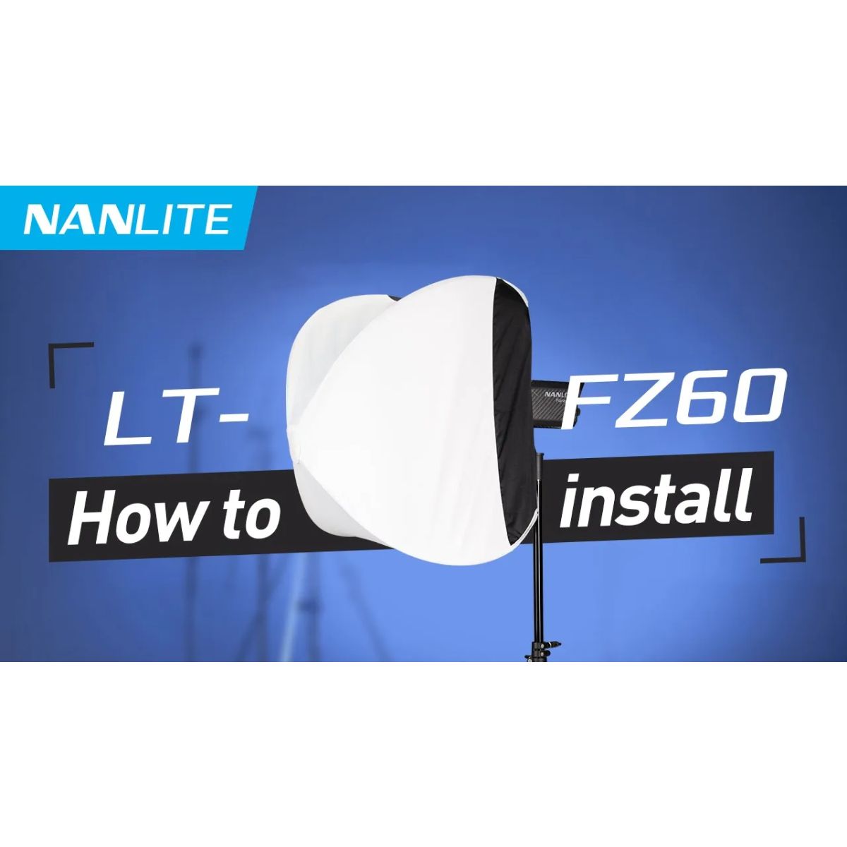Nanlite LT-80 Lantern-Softbox für Forza 200/300/500
