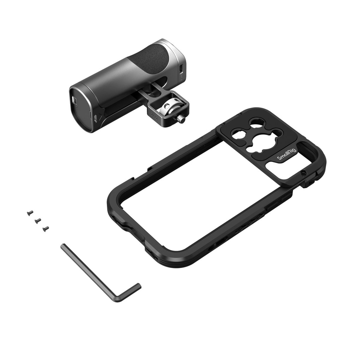 SmallRig 4100 Mobiles Videocage-Kit (Einzelnes Handheld) für iPhone 14 Pro