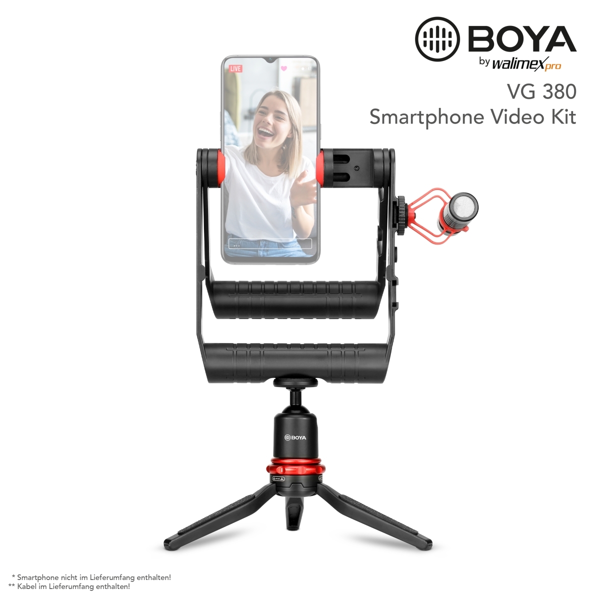 Walimex Pro Boya VG 380 Smartphone Video Kit