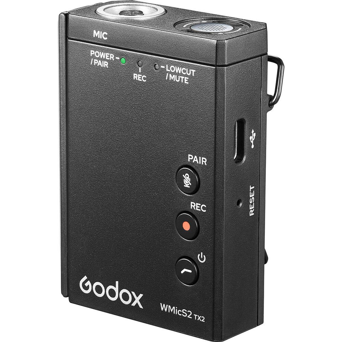 Godox WMicS2 TX2 UHF-Funksender