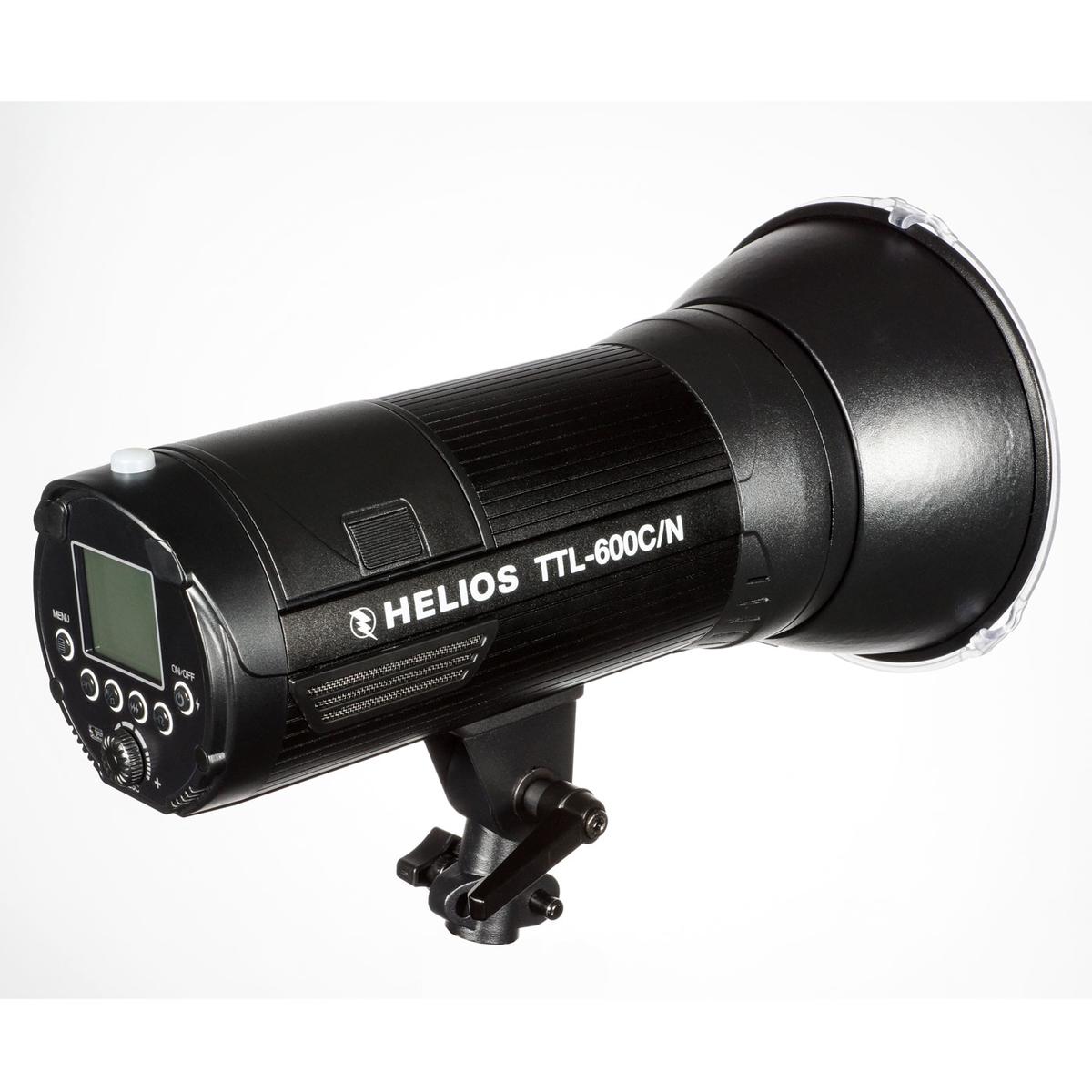 HELIOS TTL-600C/N Studio-Akkublitz