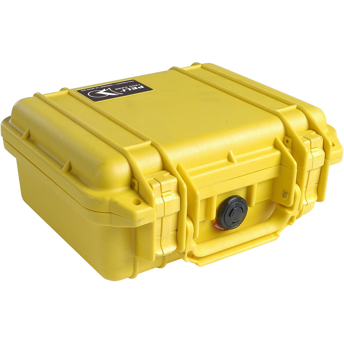 Peli Case 1200 mit Schaumstoff gelb