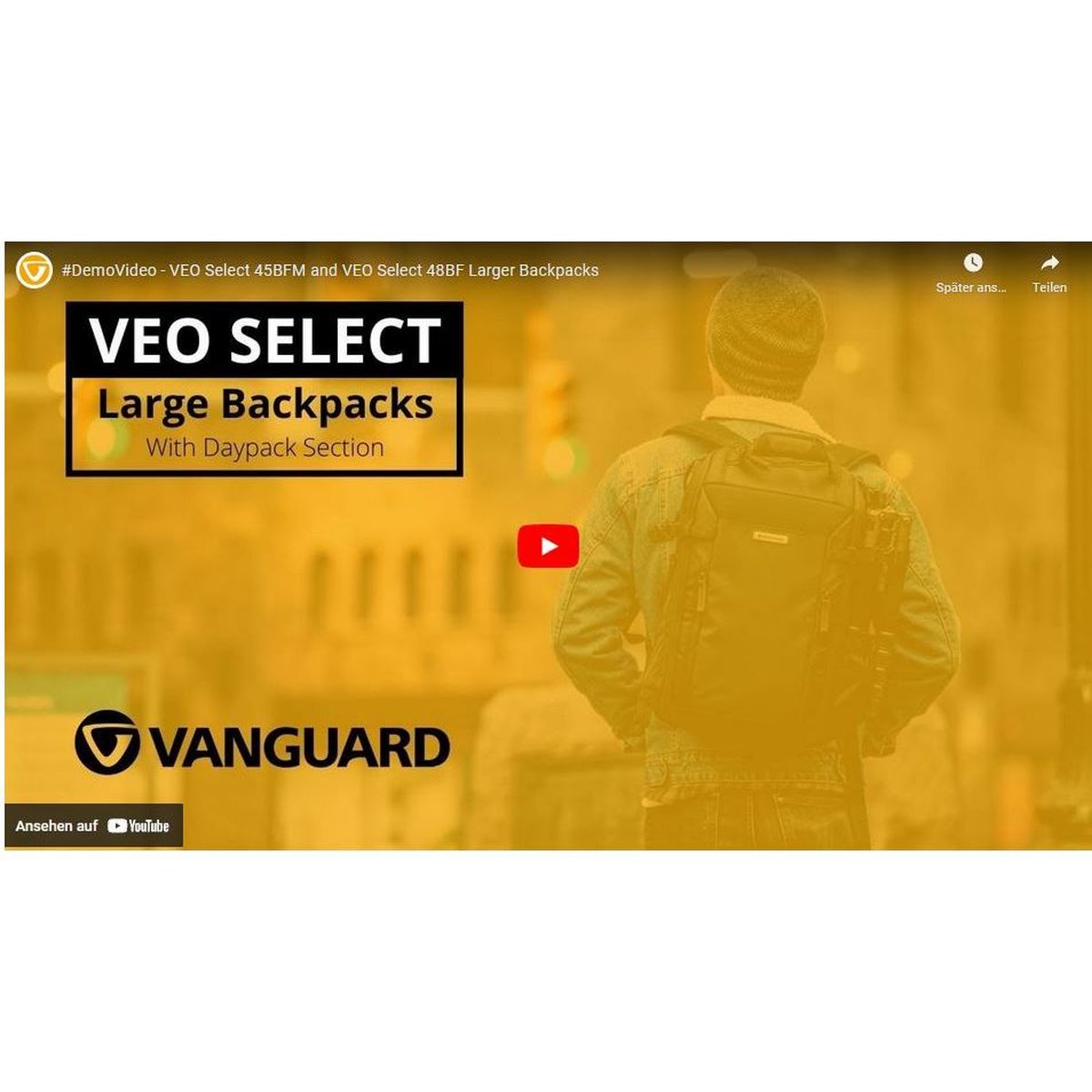 Vanguard VEO SELECT 45BFM BK