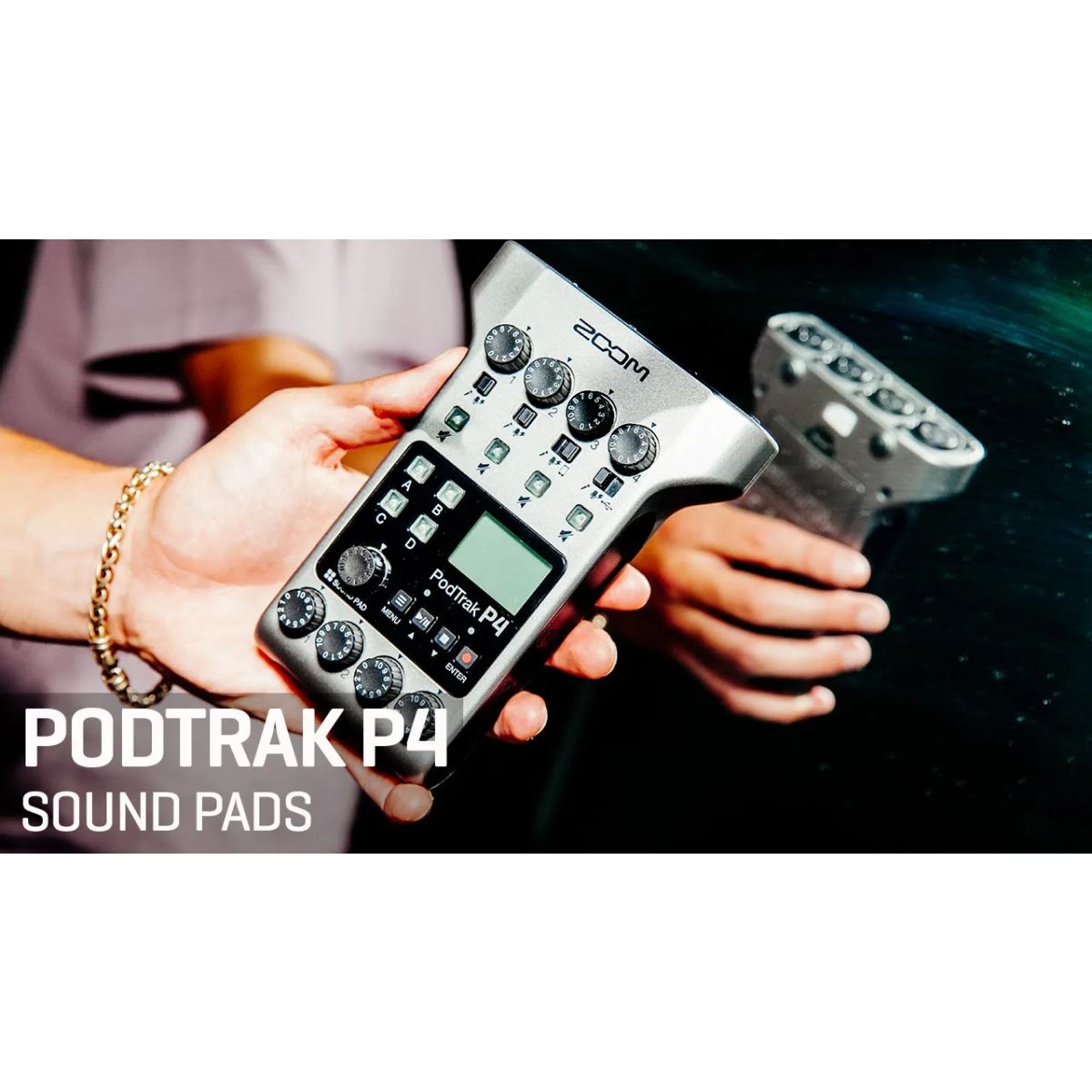 Zoom PodTrak P4 Podcaster Recorder