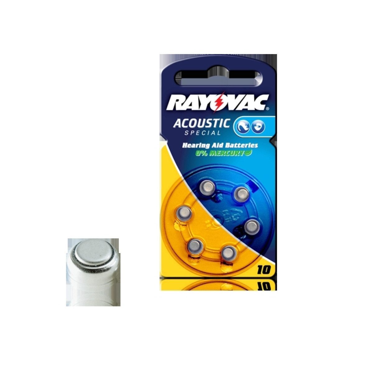 Varta Rayovac HA10/PR70 6er Batterie