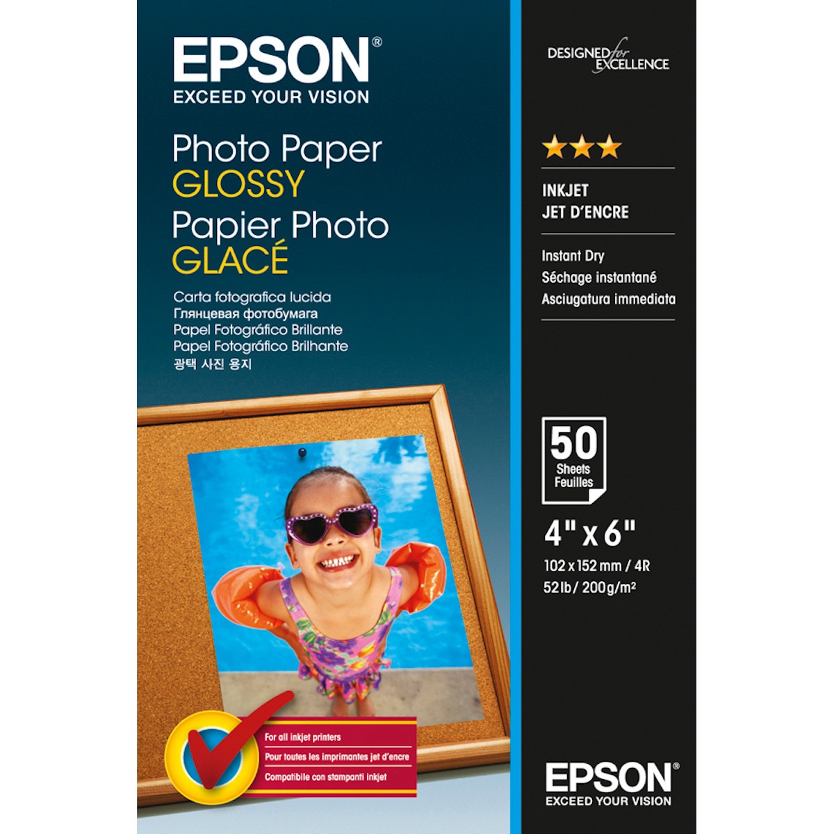 Epson Photo Paper glossy 10x15 50 Blatt 200g/m²