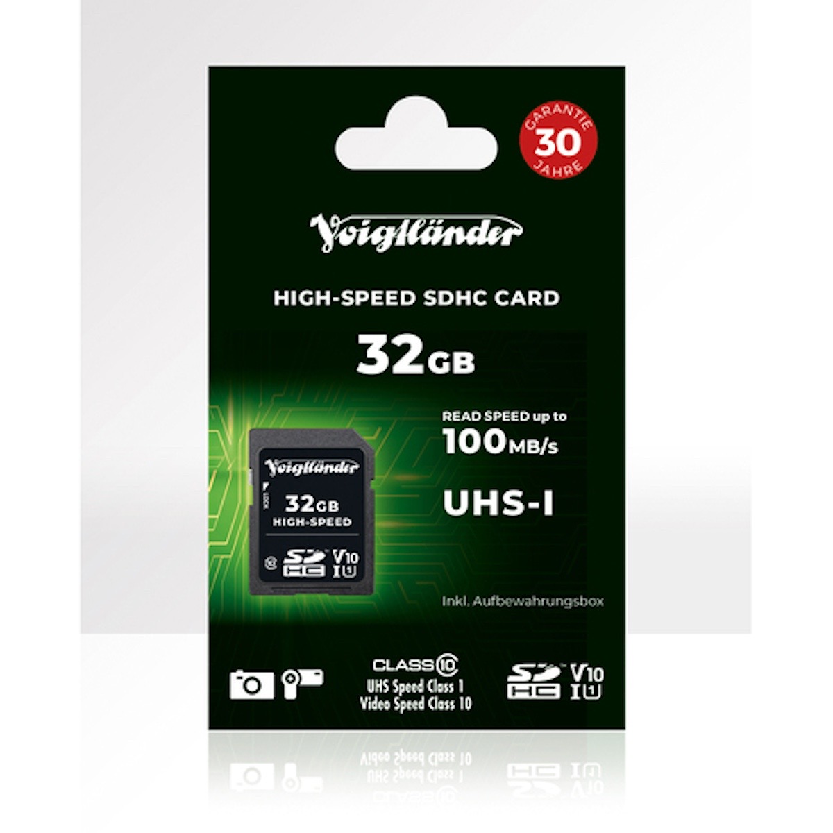 Voigtländer 32 GB SDXC V10 100/15 MB/S