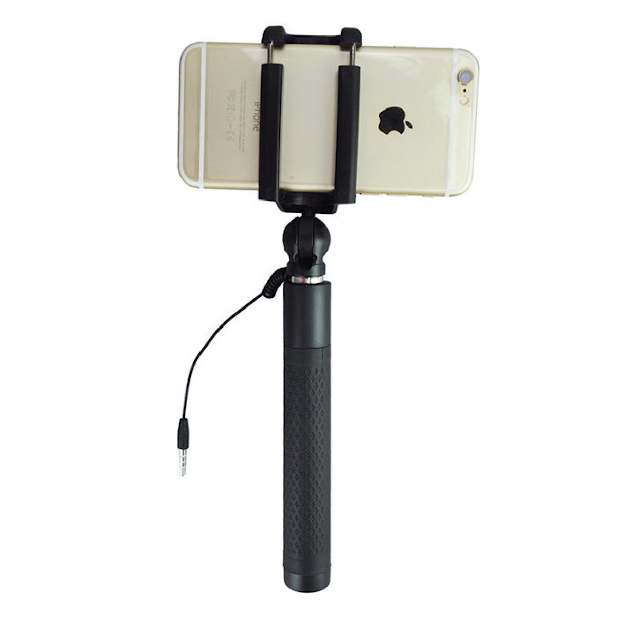 Caruba Plug & Play Selfie Stick Grau