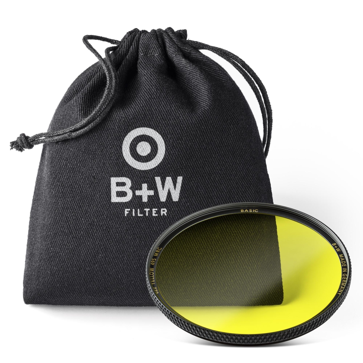B+W Gelb Filter 55 mm 495 MRC Basic