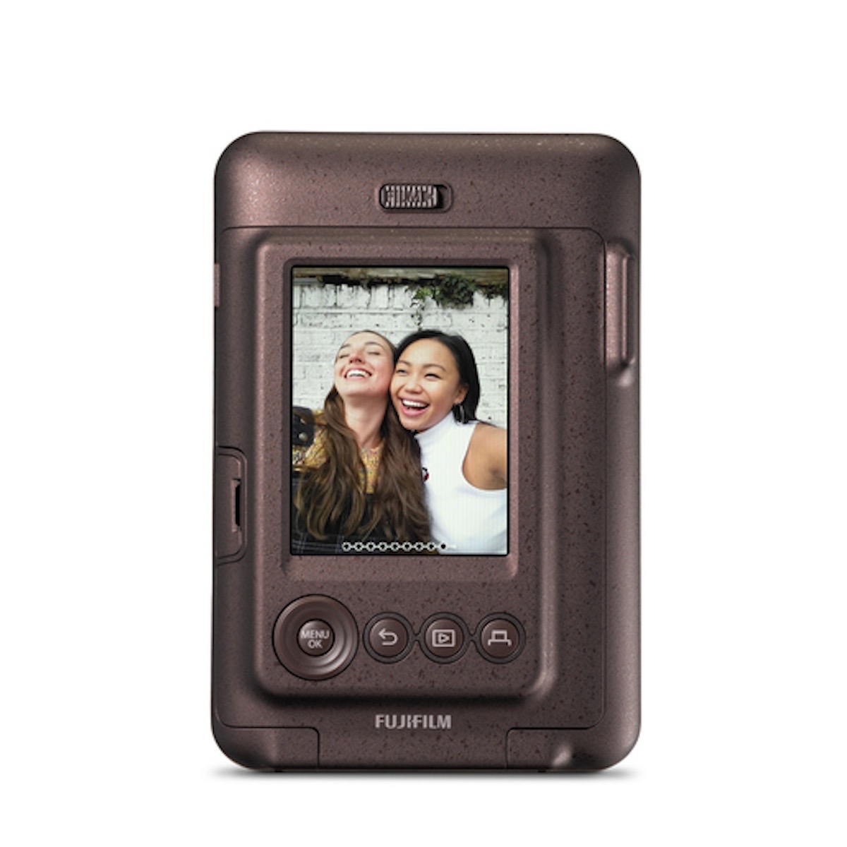 Fujifilm Instax Mini LiPlay misty Sofortbildkamera Deep Bronze