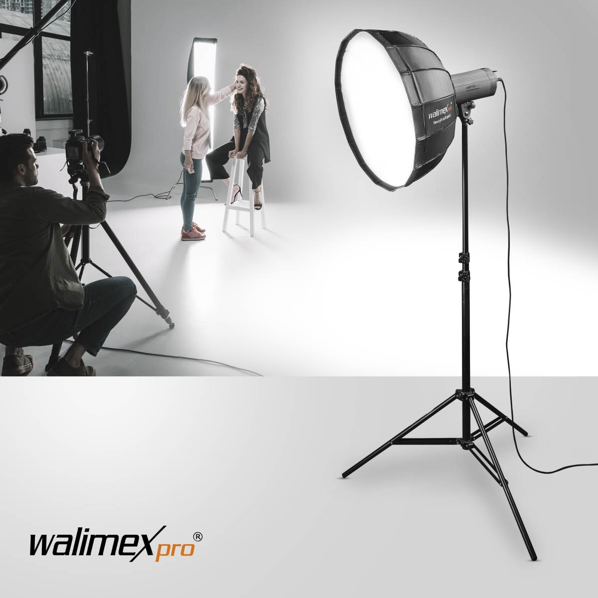 Walimex Pro Studio Line Beauty Dish Softbox QA85