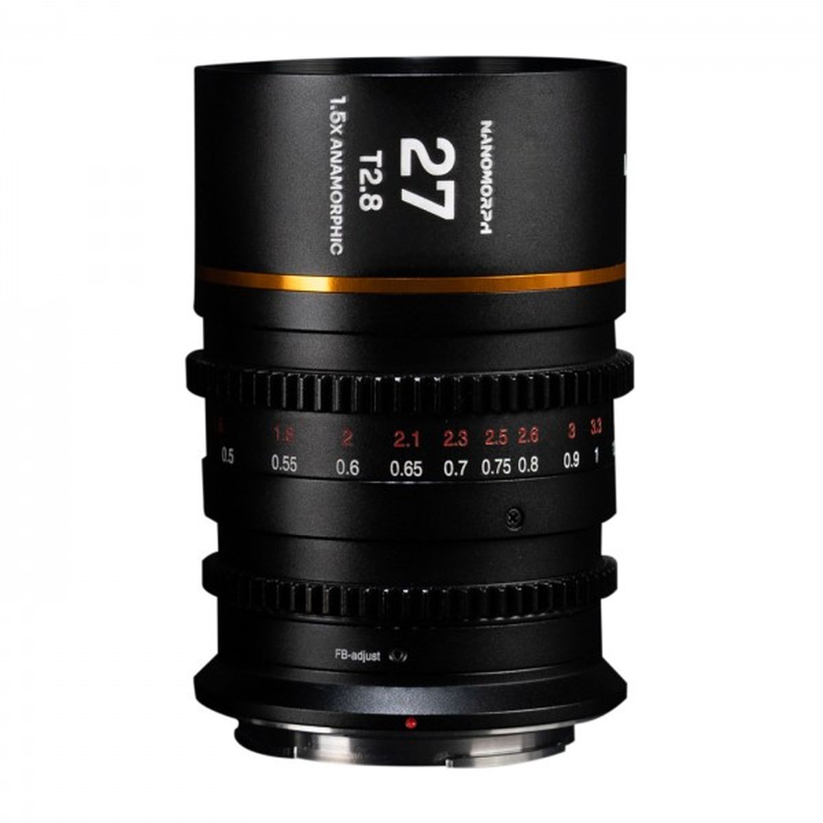 Laowa Nanomorph 27 mm T2.8 1.5X S35 Orange DL