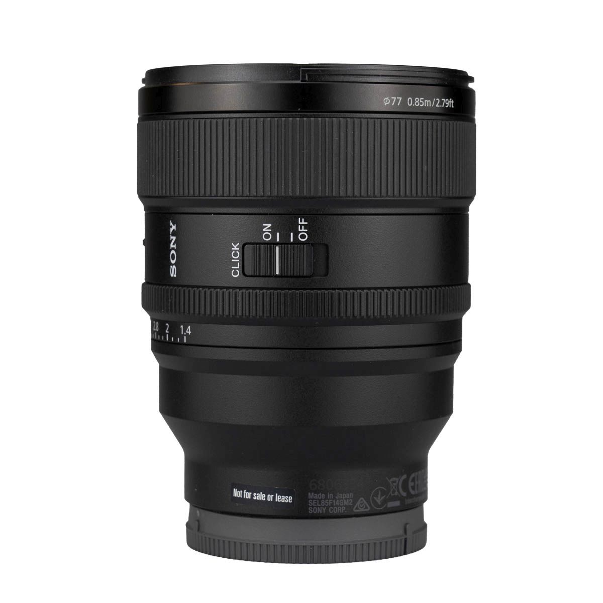 Sony 85 mm 1:1.4 FE GM II