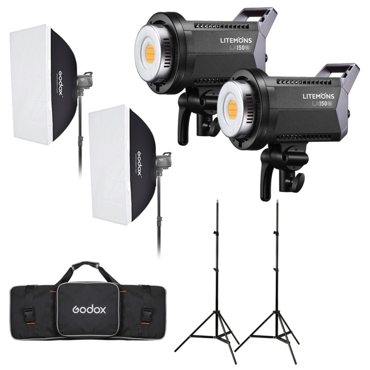 Godox Litemons LA150Bi Bi-color Duo Kit