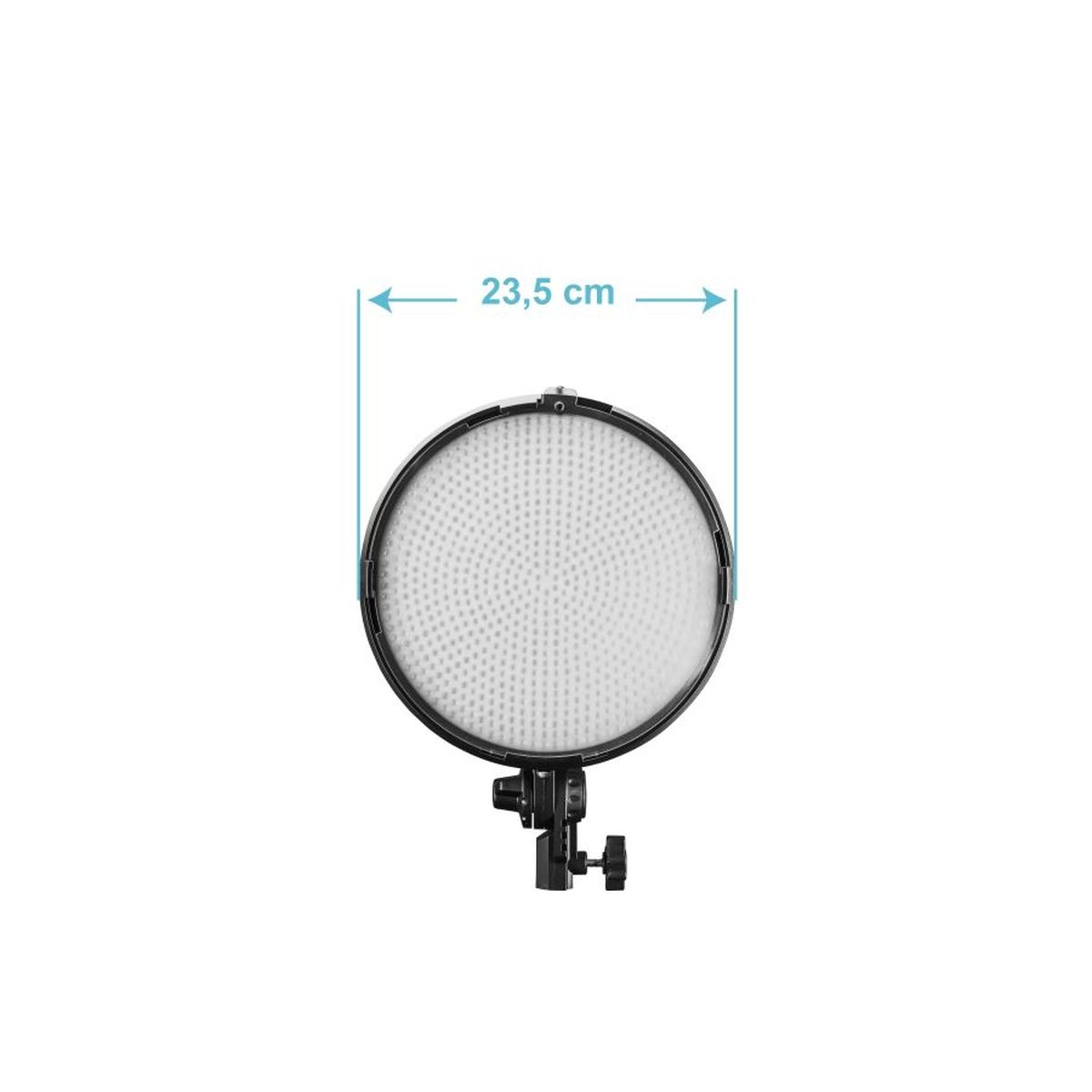 Walimex pro LED Niova 800 Plus Round Daylight 50W LED Flächenleuchte