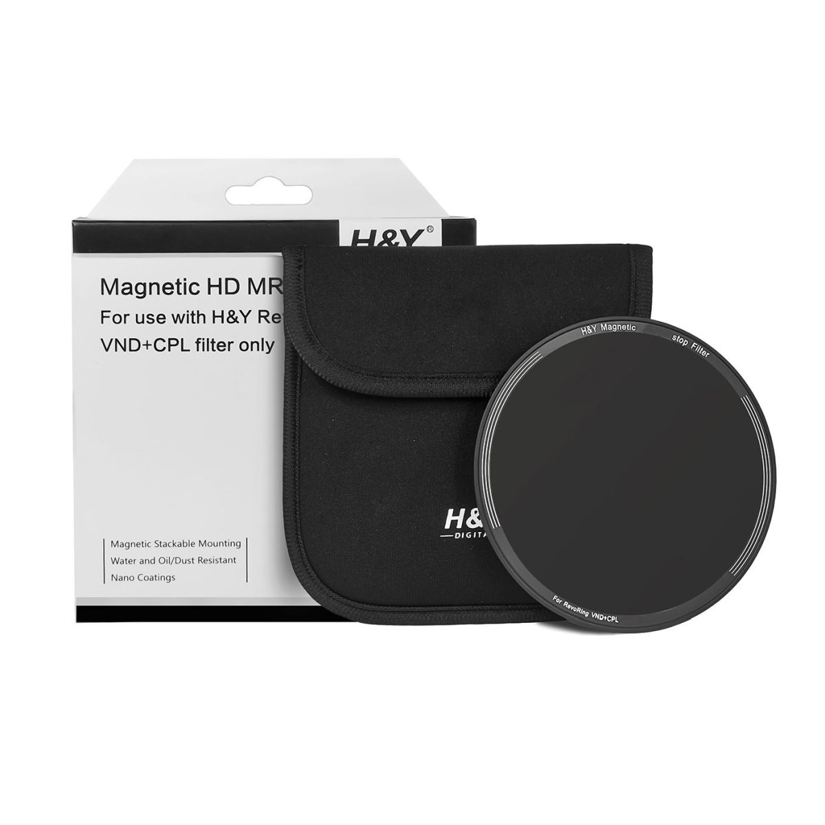 H&Y Magnetfilter ND16 für REVORING 67 - 82 mm