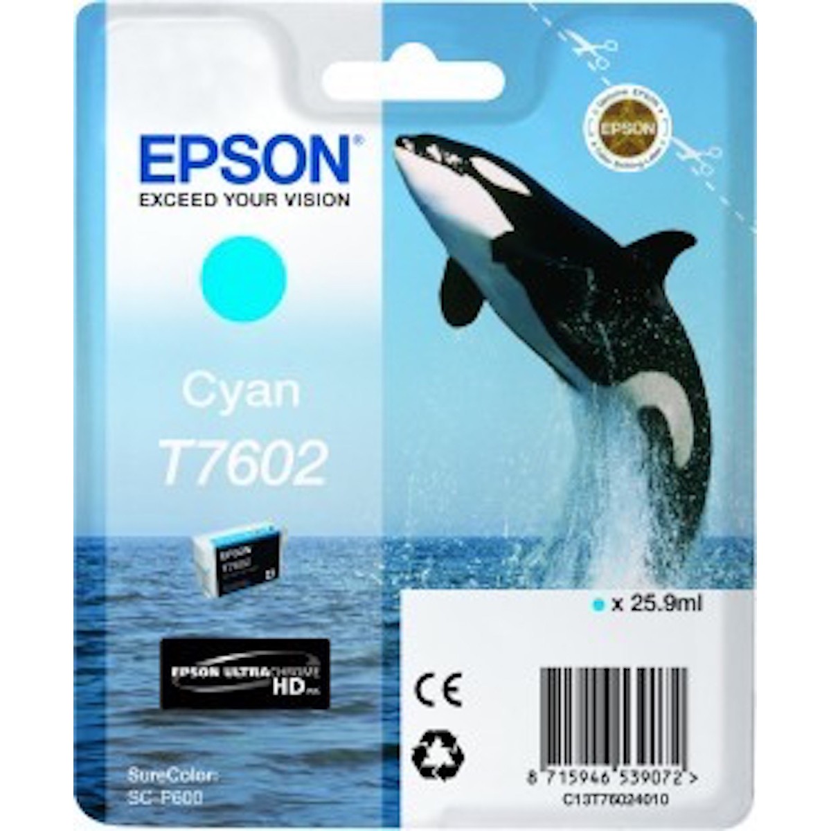 Epson T7602 cyan Tinte
