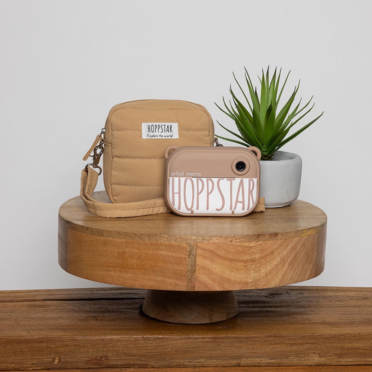 Hoppstar midi Tasche Cream