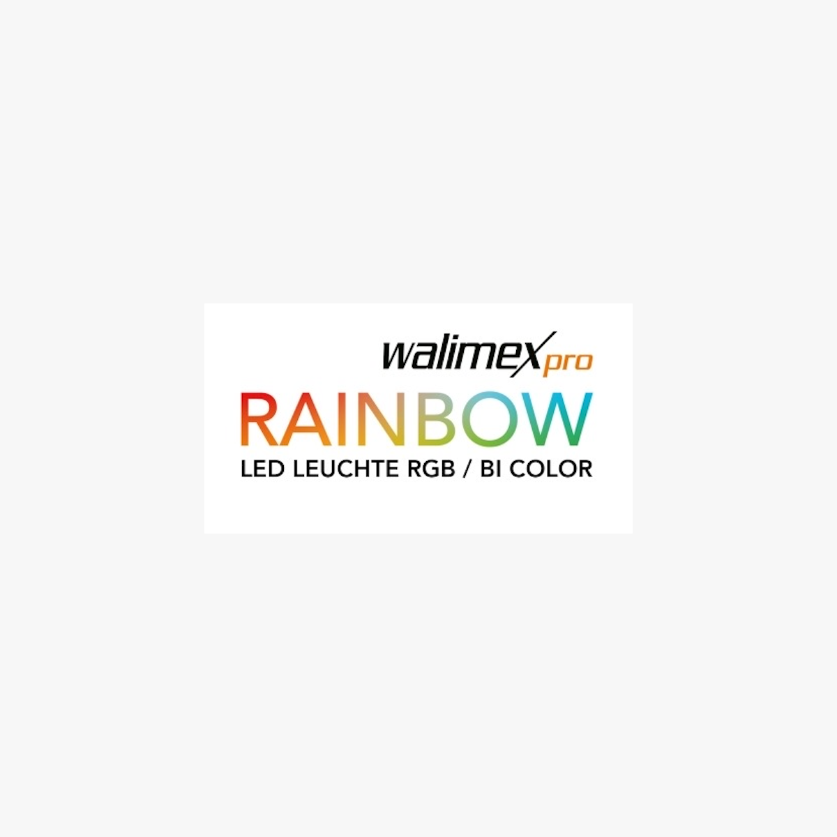 Walimex Pro Rainbow LED-RGB Leuchte 100 W