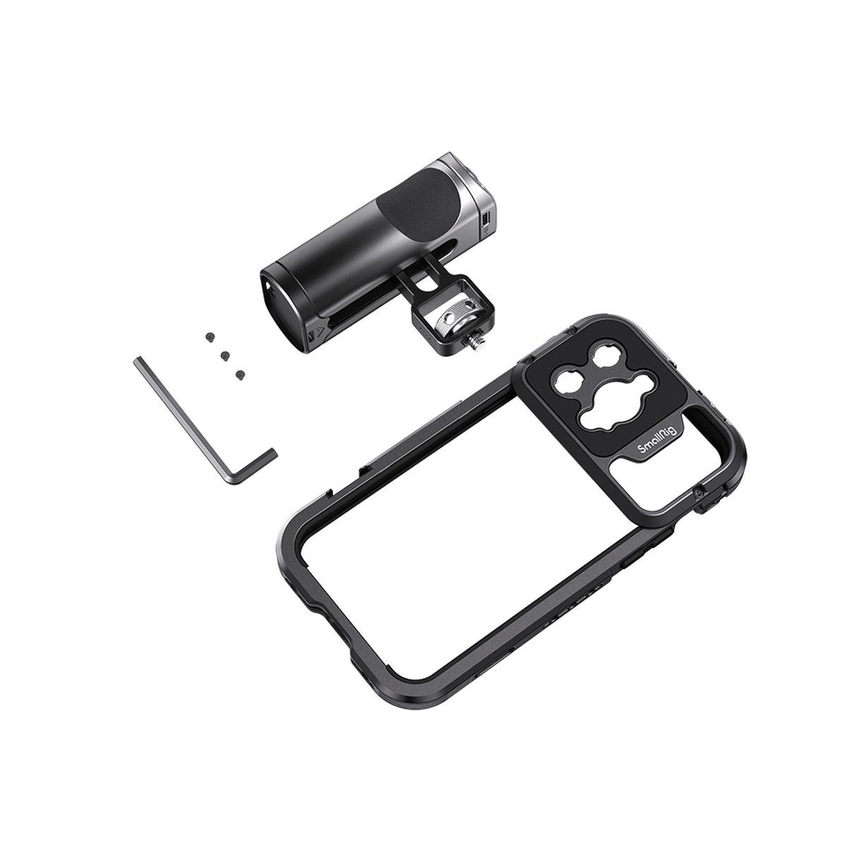 SmallRig 4099 Mobiles Videocage-Kit (Einzelnes Handheld) für iPhone 14 Pro Max