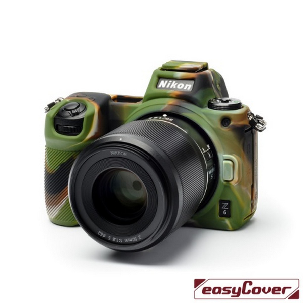 Easycover Silikon-Schutzhülle für die Nikon Z6, Z7 - Camouflage