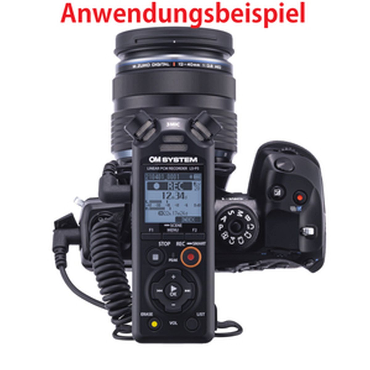 OM SYSTEM LS-P5 Videographer Kit Audio Recorder